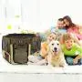 JESPET Pet Dog Playpens 36'', 45'' & 61'' Portable Soft Dog Exercise Pen Kennel with Carry Bag for Puppy Cats Kittens Rabbits, Indoor/Outdoor Use JESPET Pet Dog Playpens 36'', 45'' & 61'' Portable Soft Dog Exercise Pen Kennel with Carry Bag for Puppy Cats Kittens Rabbits, Indoor/Outdoor Use