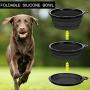 bienwwow Dog Water Bottle Dog Bowls for Traveling Pet Food Container 2-in-1 with Collapsible Dog Bowls, Outdoor Dog Water Bowls for Walking Hiking Travelling