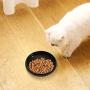 omSaf Cat Food Water Bowl, Wide Shallow Ceramic Cat Dish, Non Spill Pet Bowl, 10oz