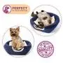 Bow Meow PREMIUM Pet Bed/Cave, Cat Bed and Cave, Small Dog Bed, 2-in-1 foldable, soft, warm, washable pet bed with a pillow. Bow Meow PREMIUM Pet Bed/Cave, Cat Bed and Cave, Small Dog Bed, 2-in-1 foldable, soft, warm, washable pet bed with a pillow.