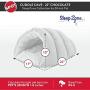 SPOT Ethical Pets Sleep Zone Cuddle Cave - Attractive, Durable, Comfortable, Washable