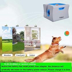 IDOGMATE Interactive Ball Launchers for Dogs Automatic Tennis Ball Thrower for Dogs