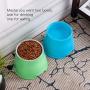 Jemirry Cat Bowl Pet Feeder, Non-Skid & Non-Spill, Easier to Reach Food, Elevated Food Dish for Small Dogs and Cats