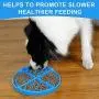 ZOLEN Dog Lick Mat, Dog Slow Feeder,Pet Calming Mat Anxiety Relief Dog Cat Training Licking Mat Perfect for Food,Dog Slow Food Bowl ZOLEN Dog Lick Mat, Dog Slow Feeder,Pet Calming Mat Anxiety Relief Dog Cat Training Licking Mat Perfect for Food,Dog Slow Food Bowl