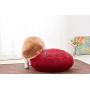 Kivikis Cat Bed, House, Cave, Nap Cocoon, Igloo, 100% Handmade from Sheep Wool (XL 17-26 pounds cat, Dark Gray) (L for 6-8 kg,12-18 pounds cat, Burgundy Dark)