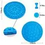 SLKIJDHFB Dog Lick Pad, Distraction Slow Dispensing Mat for Pet Bathing, Grooming, Silicone Slow Feeder Device with Suction