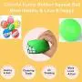 Sarahair Pet Dog Chew Squeak Toy, Pet Dog Puppy Interactive Rubber Ball Toy Gift Sarahair Pet Dog Chew Squeak Toy, Pet Dog Puppy Interactive Rubber Ball Toy Gift