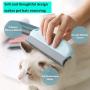 CesCoo Pet Hair Cleaning Remover Brush,Dog Hair Remover Cat & Dog Hair Remover Set, Professional Pet Hair Remover Brush Comb for Cleaning Carpets, Sofa, Furniture and Car Interiors