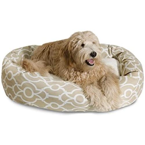Majestic Pet Athens Sherpa Bagel Bed