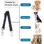 Adjustable Dog Seat Belt Dog Car Harness Elastic Durable Nylon Puppy Seat Belt for Dogs Cats Safety in Vehicle Travel Daily Use