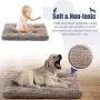 MIXJOY Dog Bed Ultra Soft Crate Pad Home Washable Mat for Dogs and Cats Crate