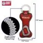 Pets First NCAA Ohio State Buckeyes Dental Dog TUG Toy with Squeaker. Tough PET Toy for Healthy Fun, Teething & Cleaning Pets Teeth & Gum. (OH-3310)