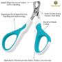 SunGrow Pet Nail Clipper for Paw Grooming, 4 Inches, Switch Lock to Avert Overcutting, Professional Grooming, Non-Slip Handle, Comfortable to Use