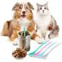 4 Pieces Pet Food Can Spoons Dog Cat Can Spoons Long Handle Dog Can Spoons Plastic Curved Design Pet Food Mixing Spoons 4 Pieces Pet Food Can Spoons Dog Cat Can Spoons Long Handle Dog Can Spoons Plastic Curved Design Pet Food Mixing Spoons