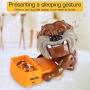 DaMohony Creative Beware of The Dog Caution Dog Tricky Party Game Dog Card Games, Funny Electronic Pet Dog Toys Gift for Kids