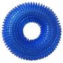 nobrand Pet Bite Resistant Pet Sounding Toy Thorny Ring Bite Resistant Toy for Large Pets, Size: 12.512.5cm (Dark Blue)
