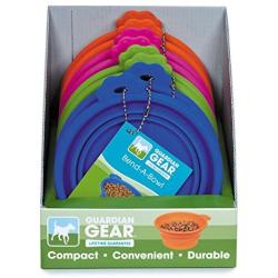 Guardian Gear Bend-a-Bowl Display of Dog Bowls (8 Pack)