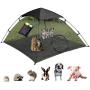 OUTING MAN Large Cat Tent Outdoor Playpen Pop Up Pet Cat Enclosures Portable Sunshade and Anti-UV Cat Playhouse (Play Tents for Cats and Small Animals) - Outside Habitat