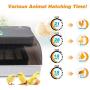 Homdox Digital Automatic Incubators, Hatching Egg Incubator 4-35 Eggs Incubator Machine with LED Display for Hatching Turkey Goose Quail Ducks Birds Pigeon Chicken Eggs