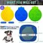 FondMO Lick Mat for Dogs, Dog Lick Pad 3PCS with A Storage Bag, Peanut Butter for Dogs for Bath and Shower, Slow Feeder Dog Licking Mat, Dog Anxiety Relief, Yogurt Plain, Lick Mat for Dog Nail Polish FondMO Lick Mat for Dogs, Dog Lick Pad 3PCS with A Storage Bag, Peanut Butter for Dogs for Bath and Shower, Slow Feeder Dog Licking Mat, Dog Anxiety Relief, Yogurt Plain, Lick Mat for Dog Nail Polish