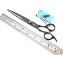 Freelander Professional 7.5'' Japan 440C Premium Steel Left Handed Pet Grooming Scissors Dog/Cat Hair Cutting Trimming Shears with Case