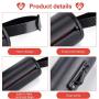 Zonon 4 Pieces Multifunctional Dog Poop Waste Bag Holder Dog Poop Dispenser and 4 Rolls Leak-Proof Dog Waste Bags Dog Waste Container