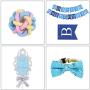 Cozifree Dog Birthday Bandana Girl Boy Birthday Party Supplies Decorations Birthday Outfit for Pet Puppy Cat