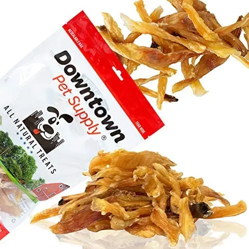 Downtown Pet Supply Natural Beef Tendons, Single Ingredient, Alternative to Bully Sticks, Healthy Dog Treats, 4 inch - 7 inch Long (10 Pack) Downtown Pet Supply Natural Beef Tendons, Single Ingredient, Alternative to Bully Sticks, Healthy Dog Treats, 4 inch - 7 inch Long (10 Pack)