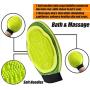 GOLDEAL Multi-Functional Pet Grooming Glove with Soft Pins for Dog & Cat & Horse with Long & Short Fur.