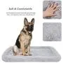amorus Dog Bed Mat, Soft Plush Dog Crate Mat, Washable Warming Rectangle Dog Bed Pad for Medium Large Dogs (36x23inch) amorus Dog Bed Mat, Soft Plush Dog Crate Mat, Washable Warming Rectangle Dog Bed Pad for Medium Large Dogs (36x23inch)