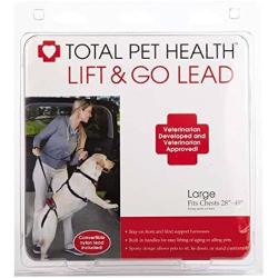 Total Pet Health Lift & Go Leads for Dogs Vet Approved Travel Dog Lead Harness (XLarge)