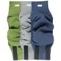 Paw Legend Washable Dog Belly Wrap Diapers for Male Dog (3 Pack,Army,Grey,Navy,X-Large)