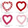 Taicanon 6Pcs Valentines Day Heart Shaped Rope for Dog, Puppy Chew Toys Pet Cotton Toys for Valentines Day Dog Supplies (4Colors) Taicanon 6Pcs Valentines Day Heart Shaped Rope for Dog, Puppy Chew Toys Pet Cotton Toys for Valentines Day Dog Supplies (4Colors)