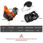 3 Pieces Adjustable Chicken Harness with Leash and Matching Belt, Comfortable Hen Pet Vest Breathable Chicken Training Harness for Chicken, Duck or Goose Training Walking