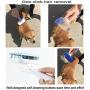 TOTTPED Pet self-Cleaning Nail Rake Comb cat and Dog Hair Brush removes All Hair, Knots, Cleans and Sheds