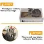 Smartbean Cat Scratcher 2PCS with Cardboard Cat Scratch Box Reversible Corrugated Scratching Pad Durable,Cat Scratching Post Smartbean Cat Scratcher 2PCS with Cardboard Cat Scratch Box Reversible Corrugated Scratching Pad Durable,Cat Scratching Post