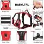 BABYLTRL Big Dog Harness No Pull Adjustable Pet Reflective Oxford Soft Vest for Large Dogs Easy Control Harness BABYLTRL Big Dog Harness No Pull Adjustable Pet Reflective Oxford Soft Vest for Large Dogs Easy Control Harness