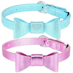 Puppy Puzzle Toys and Cat Collar Set Bow