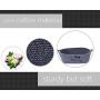 Geyecete Cotton Rope Toy Storage Basket Bin Dog Toy Storage Basket Basket Dog Toys Basket - Cube Organizer for Closet, Small Toys, Towels