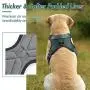 rabbitgoo Dog Harness, Adjustable Dog Walking Harness with Handle and Shock-Absorbing Bungee Straps, Reflective Dog Vest Harness No Choke, Halter Harness with Padded Strap for Medium Dogs, M
