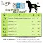 LUXJA Reusable Female Dog Diapers (Pack of 3), Washable Wraps for Female Dog (Large 2, Flamingos+Polar Bears+Flowers)