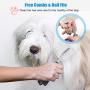 Professional Dog Nail Clippers for Golden Retriever, 3 in 1 Foldable Large Dog Toenail Clippers, Premium Metal Dog Nails Trimmers for Thick Nails with Safety Guard - Comb - Nail File (Large Breed)