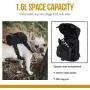 OneTigris Military Dog Collar and Dog Backpack Set, Small Tactical Dog Harness for Camping Walking(Black) OneTigris Military Dog Collar and Dog Backpack Set, Small Tactical Dog Harness for Camping Walking(Black)