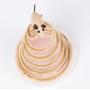 Cat Mice Toy, Ji Speed Spring Spiral Cat Kitty Toy with Mouse Interactive Cat Teaser Toys-Efficient Way To Keep Your Cats Kitten Entertained, Kitten-sized, Beige