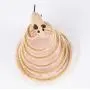 Cat Mice Toy, Ji Speed Spring Spiral Cat Kitty Toy with Mouse Interactive Cat Teaser Toys-Efficient Way To Keep Your Cats Kitten Entertained, Kitten-sized, Beige Cat Mice Toy, Ji Speed Spring Spiral Cat Kitty Toy with Mouse Interactive Cat Teaser Toys-Efficient Way To Keep Your Cats Kitten Entertained, Kitten-sized, Beige