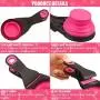 3 Pieces Collapsible Pet Scoop Silicone Measuring Scoops for Dog Cat Food Water in 3 Sizes (1 Cup, 1/2 Cup and 2 Cup Capacity) 3 Pieces Collapsible Pet Scoop Silicone Measuring Scoops for Dog Cat Food Water in 3 Sizes (1 Cup, 1/2 Cup and 2 Cup Capacity)