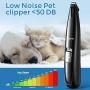 Petural Small Dog Clippers with LED Lighting Low Noise, 2-Speed Dog Paw Clippers,Rechargeable Electric Dog Paw Trimmer, Paw Trimmer for Grooming Small Dogs and Cats Around Paws, Eyes, Ears, Face, Rump Petural Small Dog Clippers with LED Lighting Low Noise, 2-Speed Dog Paw Clippers,Rechargeable Electric Dog Paw Trimmer, Paw Trimmer for Grooming Small Dogs and Cats Around Paws, Eyes, Ears, Face, Rump