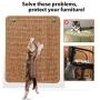 Semlos Cat Carpet Scratching Pad, 23.6 X 15.7 Inch Natural Cat Scratching Sisal Fabric, Scratch Pad for Cat Grinding Claws & Protecting Furniture