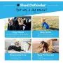 Shed Defender Original Dog Onesie - Seen On Shark Tank, Contains Shedding of Dog Hair for Home, Car, Travel, Anxiety Calming Shirt, Surgery Recovery Body Jumpsuit, E Collar Alternative