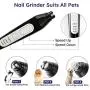 PetsBark 2in1 Dog Nail Grinder and Grooming Clippers, Professional Pet Nail Trimmer, Noiseless Rechargeable Cordless Safety Paw Tool Trimming Large Dogs Pets Hair Around Paws, Eyes, Ears, Face PetsBark 2in1 Dog Nail Grinder and Grooming Clippers, Professional Pet Nail Trimmer, Noiseless Rechargeable Cordless Safety Paw Tool Trimming Large Dogs Pets Hair Around Paws, Eyes, Ears, Face